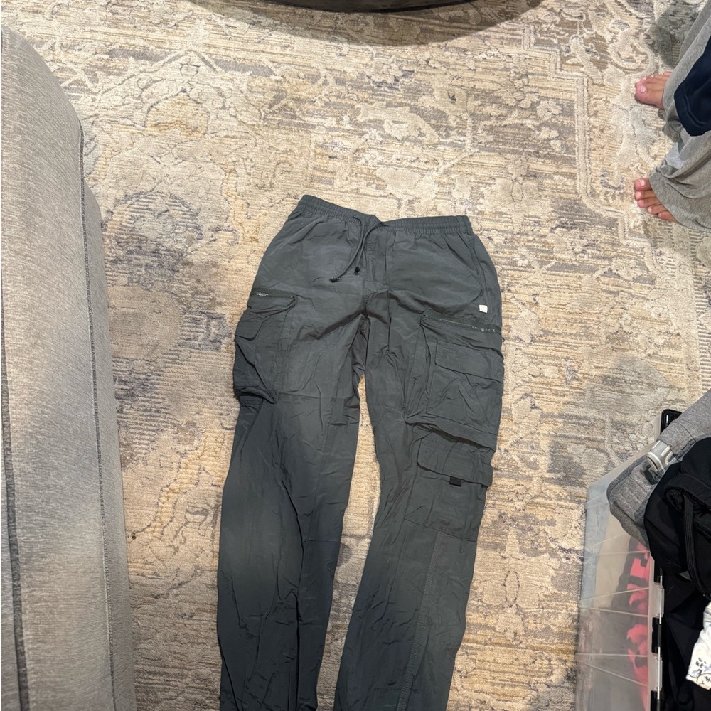 Women’s Gray Cargo Pants